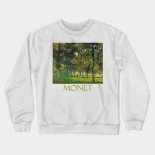 Fairgrounds Alley at Argenteuil by Claude Monet Crewneck Sweatshirt